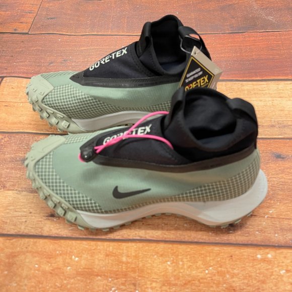 Nike Men's ACG Mountain Fly Gore-Tex Green Athletic Shoes - Picture 5 of 6